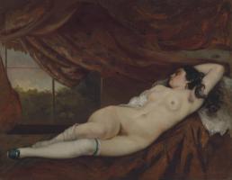 Femme nue couchée